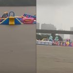 清远北江水上娱乐中心三天后遭暴雨袭击 暂停营业